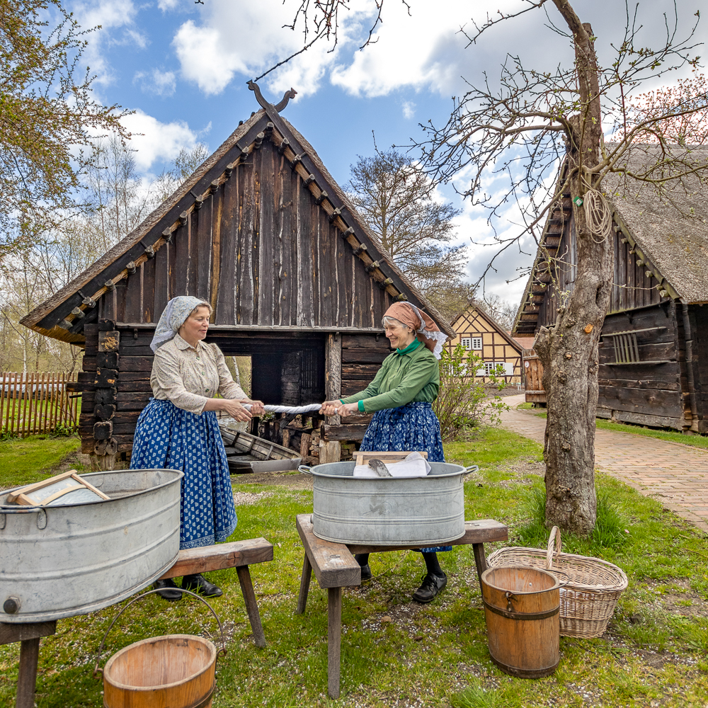 Freilandmuseum Lehde_Wäsche Foto Mario Koch