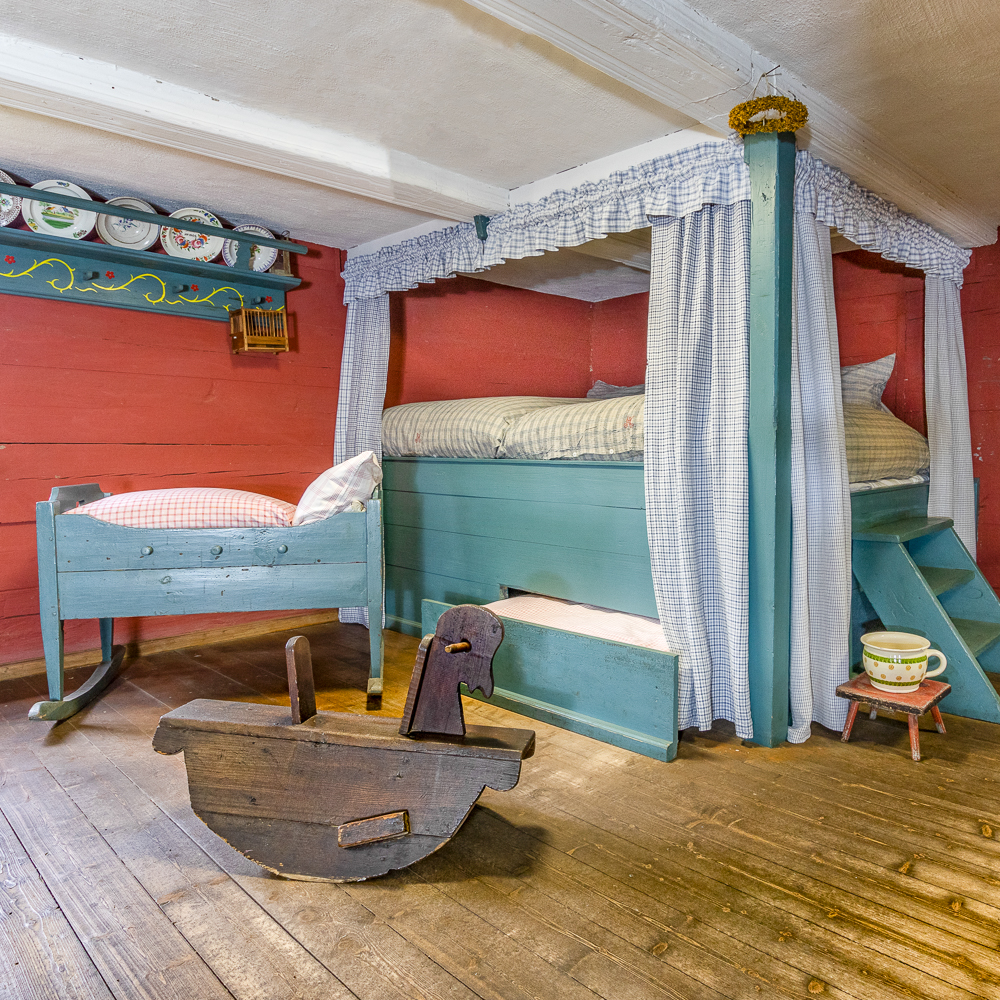 Freilandmuseum Lehde, Familienbett Foto: Mario Koch