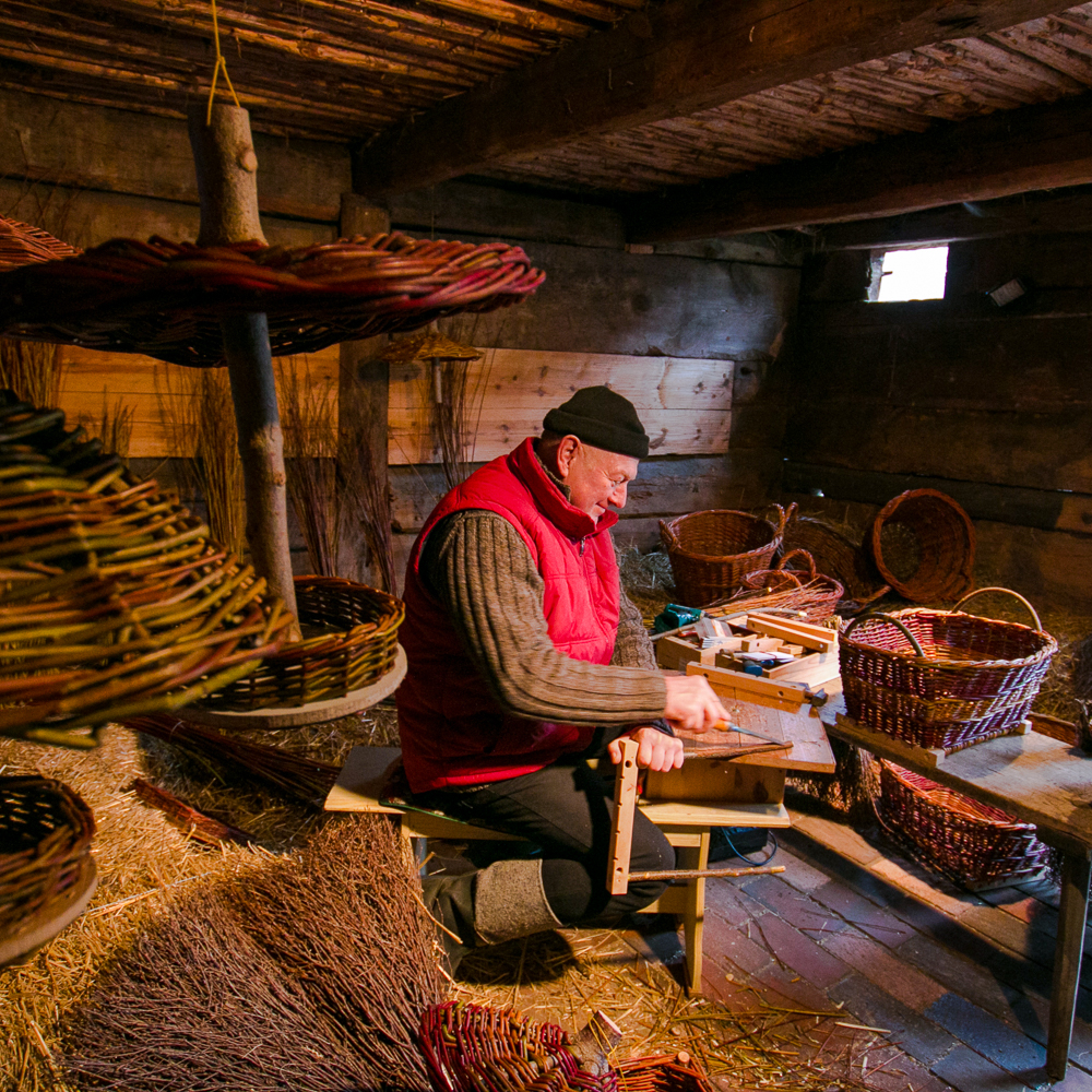 Korbflechten für Fortgeschrittene Foto: Museum OSL