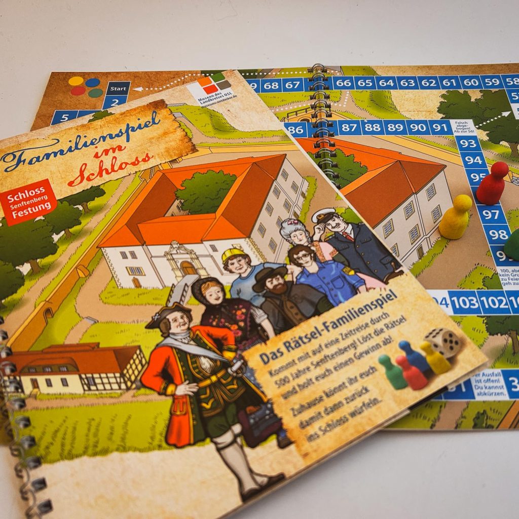 Familienspiel Schloss und Festung Senftenberg Foto Museum OSl_Linke