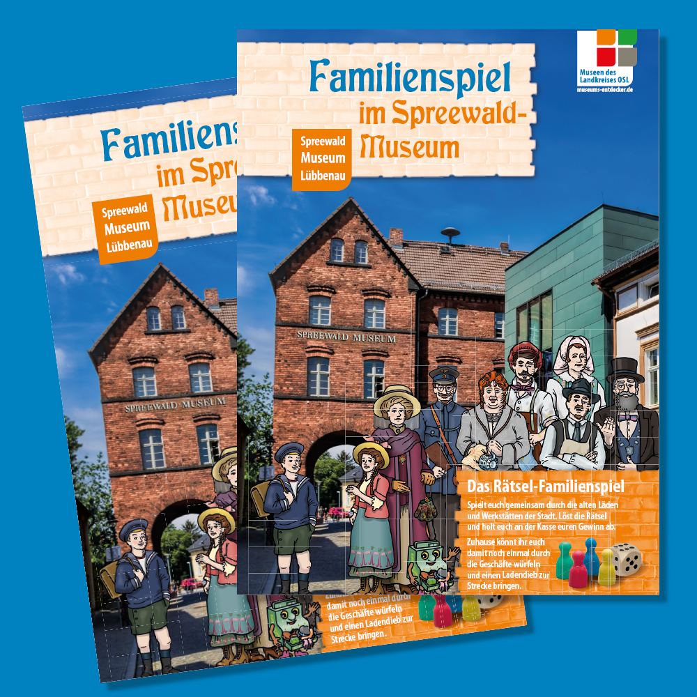 Titelblatt Familienspiel im Spreewaldmuseum Lübbenau